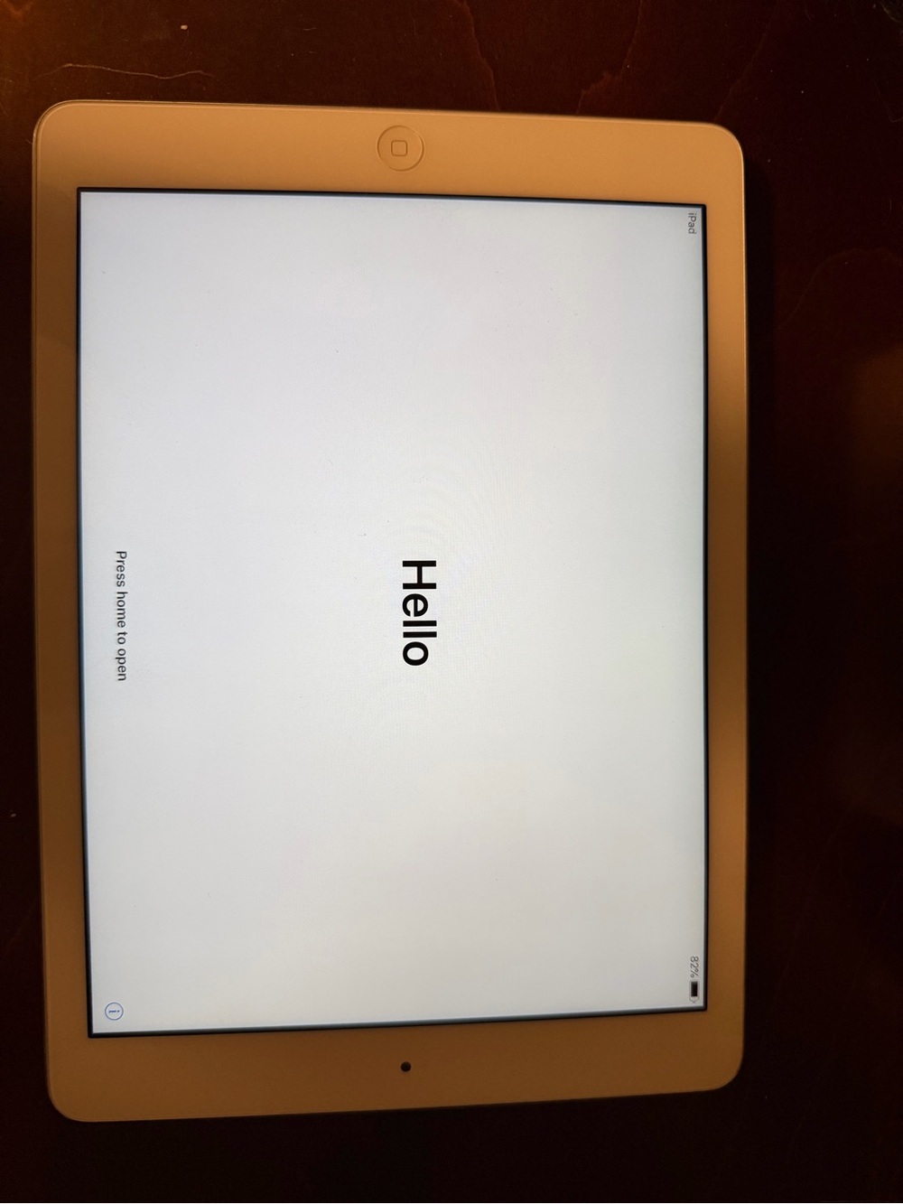 Apple White iPad Tablet
